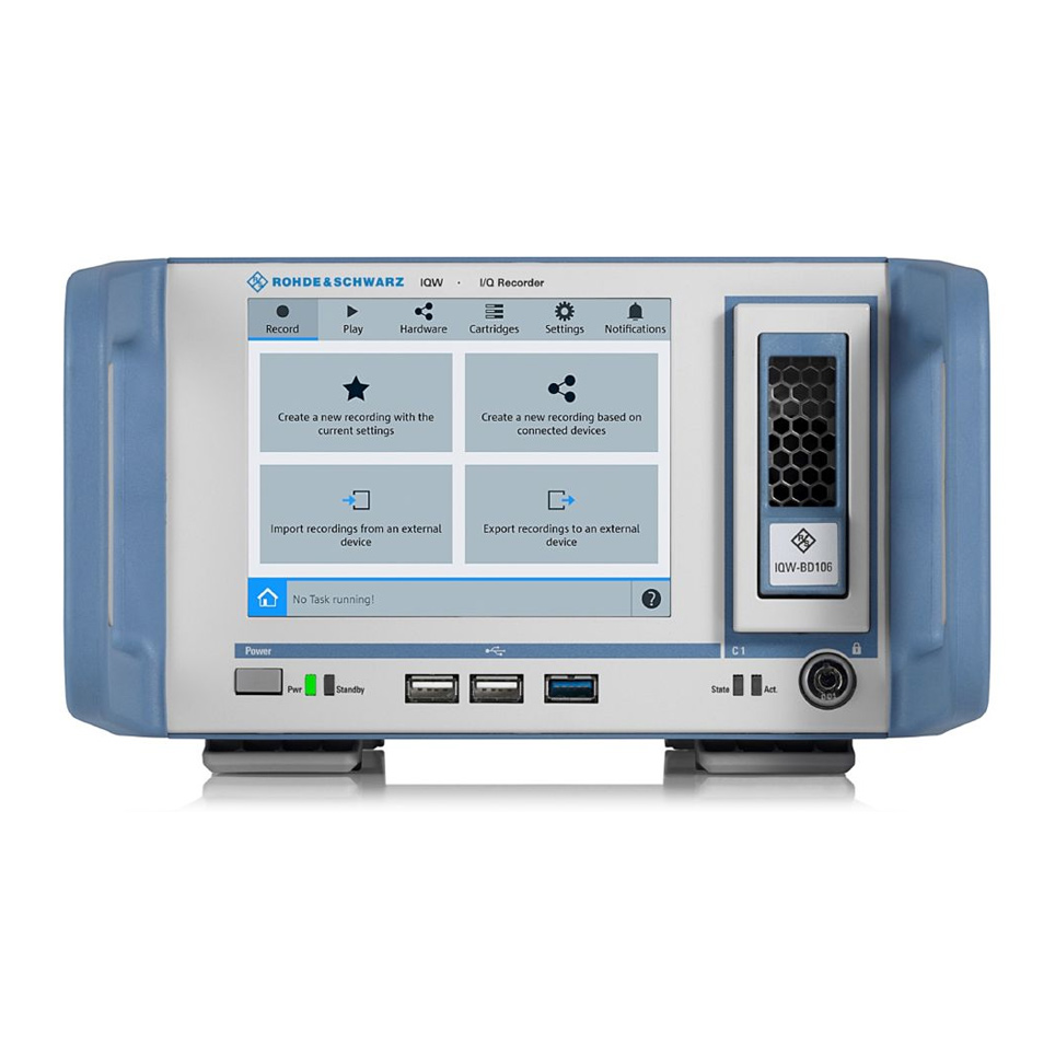 R&S?IQW 寬帶 I/Q 數(shù)據(jù)記錄器