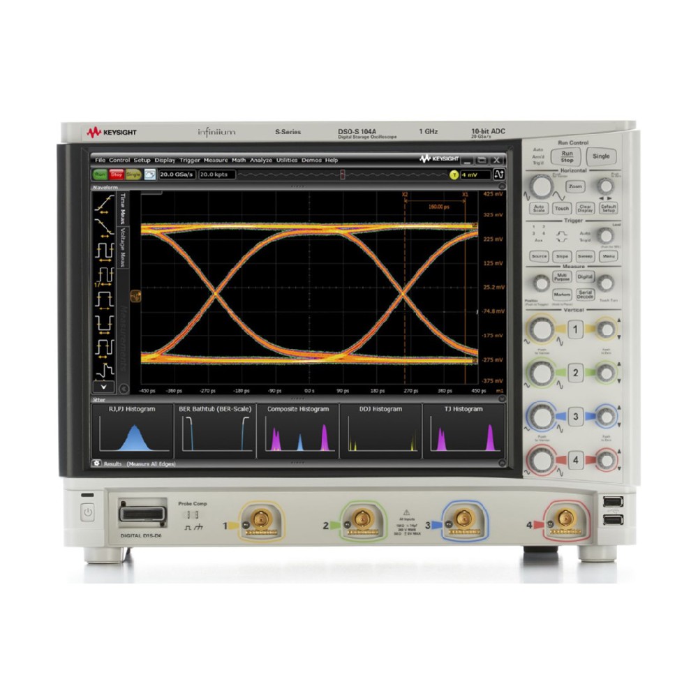 DSOS104A 高清晰度示波器：1 GHz，4 個(gè)模擬通道