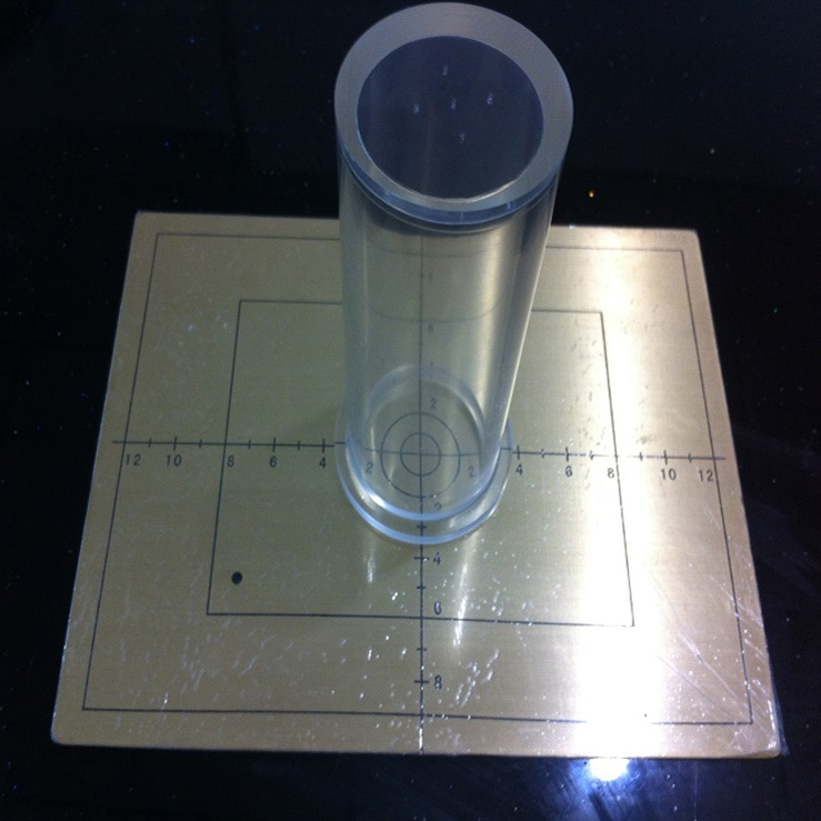 RTYL002 光野照射野一致性檢測(cè)板及垂直檢測(cè)筒