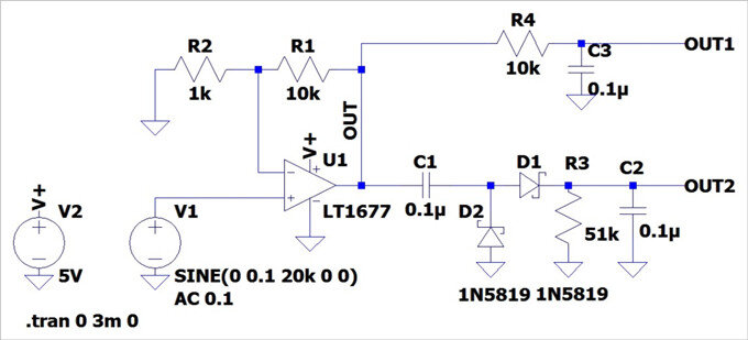 基于8002B的電磁信號(hào)放大檢波