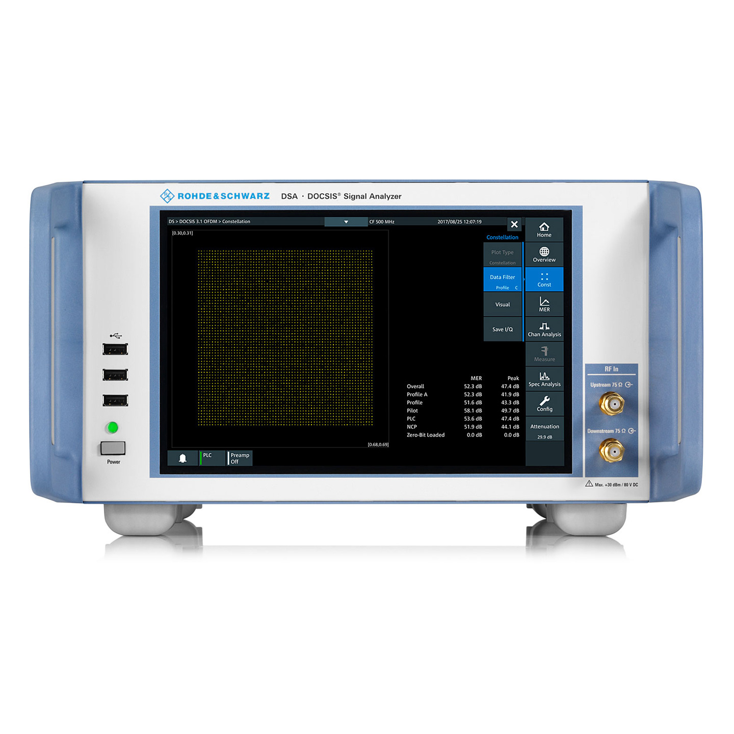 R&S?DSA DOCSIS 信號分析儀