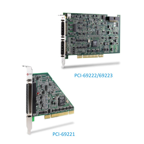 PCI-69221/69222/69223多功能DAQ卡,帶編碼器輸入功能