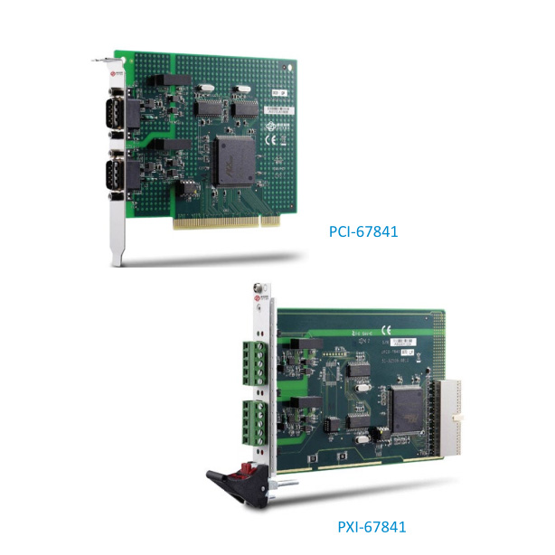 PCI/PXI-67841 雙端口隔離CAN接口卡